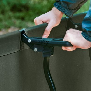 Кровать складная Naturehike XJC08 CNK2550WS020, полиэстер / алюминий, зелёная 6977465866622 фото