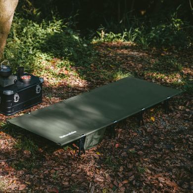Кровать складная Naturehike XJC08 CNK2550WS020, полиэстер / алюминий, зелёная 6977465866622 фото