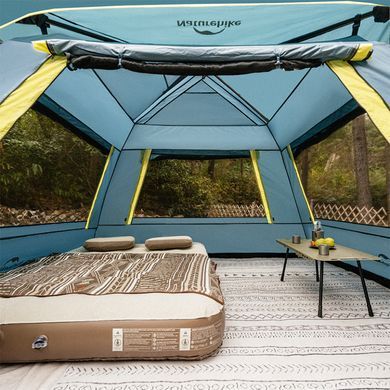Палатка четырехместная быстрораскладная Naturehike Cape Lite CNK2650WS022, голубая 6977465860910 фото