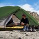 Палатка Naturehike Mongar II (2-х местная) 210Т polyester + footprint NH17T007-M темно-зеленый